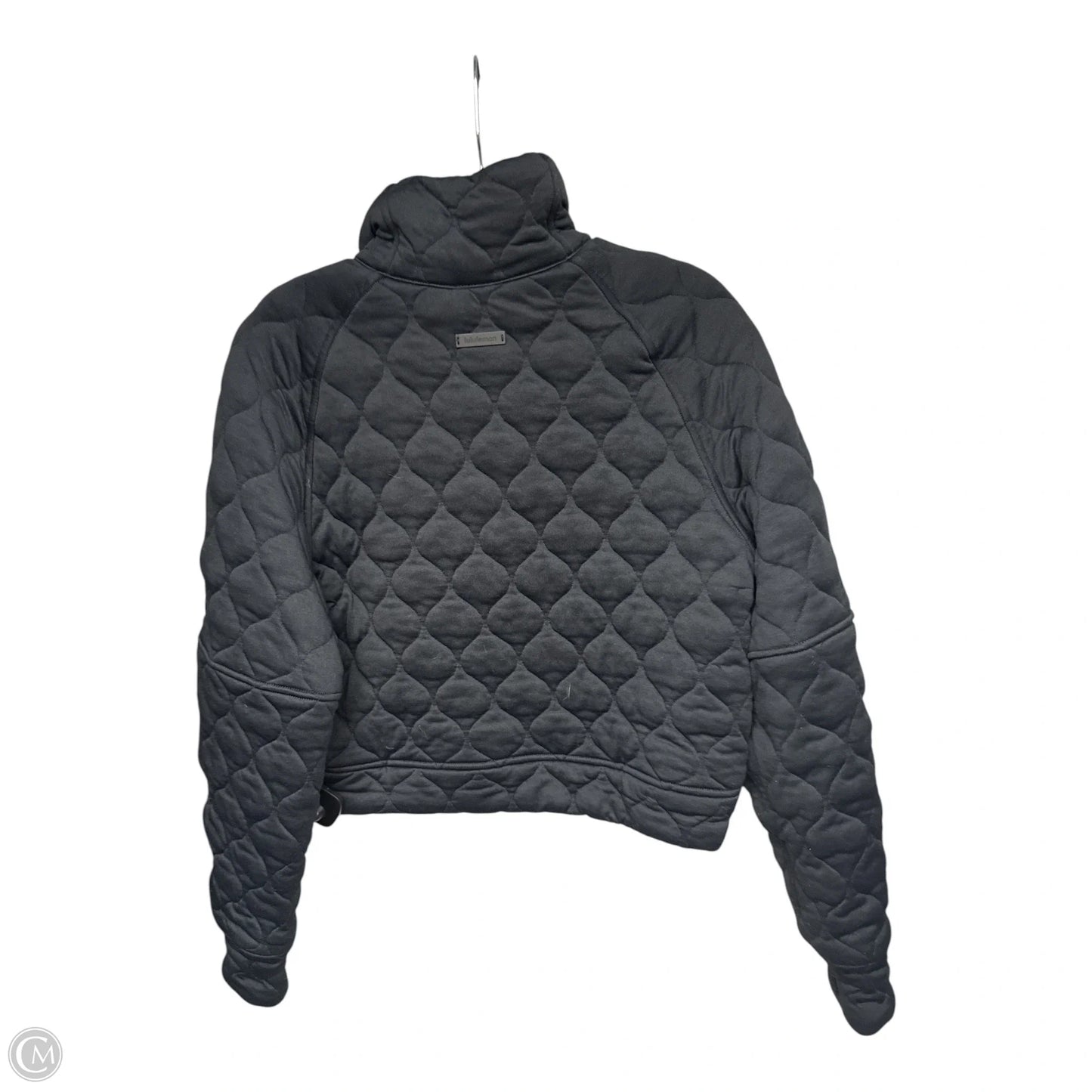Athletic Jacket By Lululemon In Black, Size: Xs