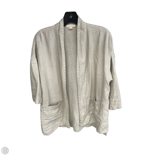 Cardigan By Eileen Fisher In Beige, Size: Xs
