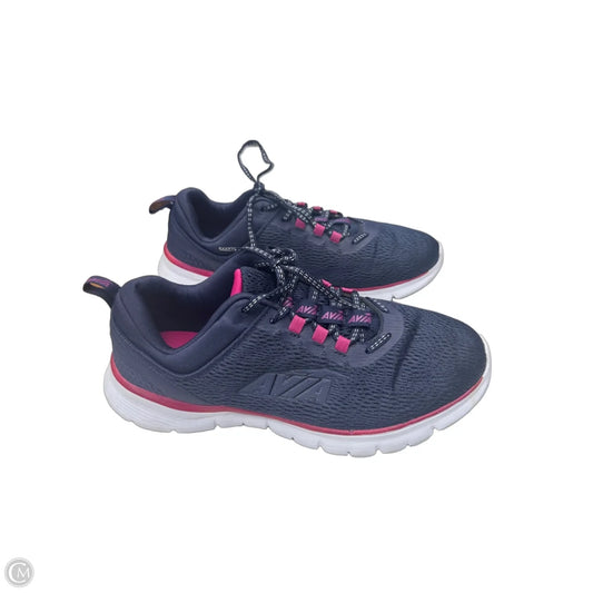 Shoes Athletic By Avia In Blue & Pink, Size: 10