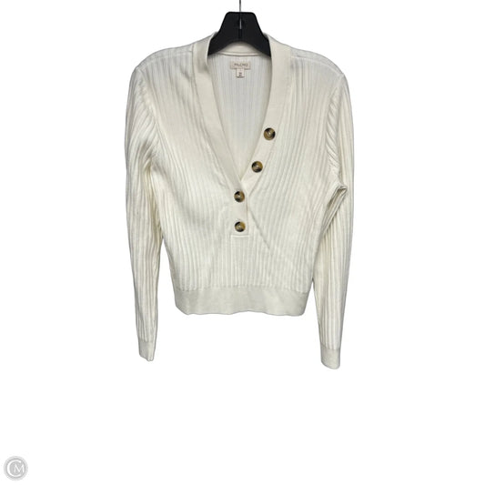 Sweater By Pilcro In Cream, Size: L