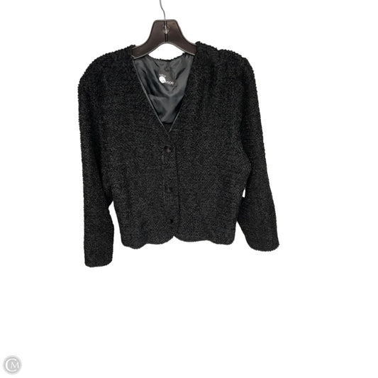 Cardigan By First Option In Black, Size: L
