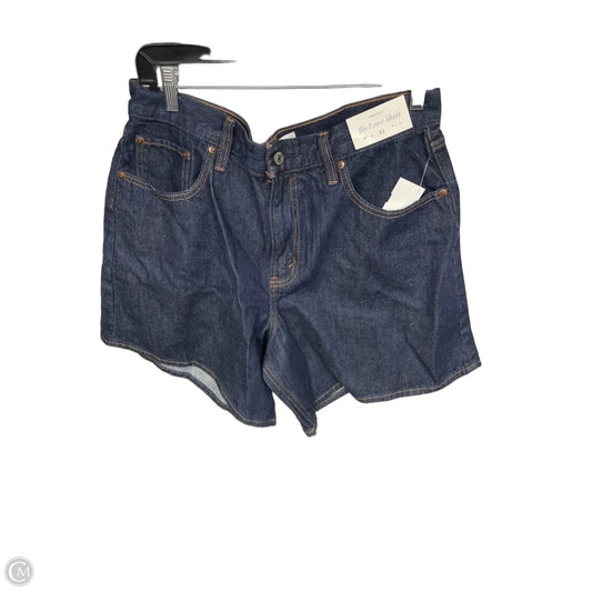 Shorts By Abercrombie And Fitch In Blue Denim, Size: 12