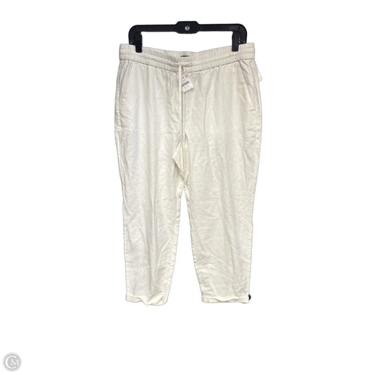 Pants Linen By J. Crew In White, Size: 12
