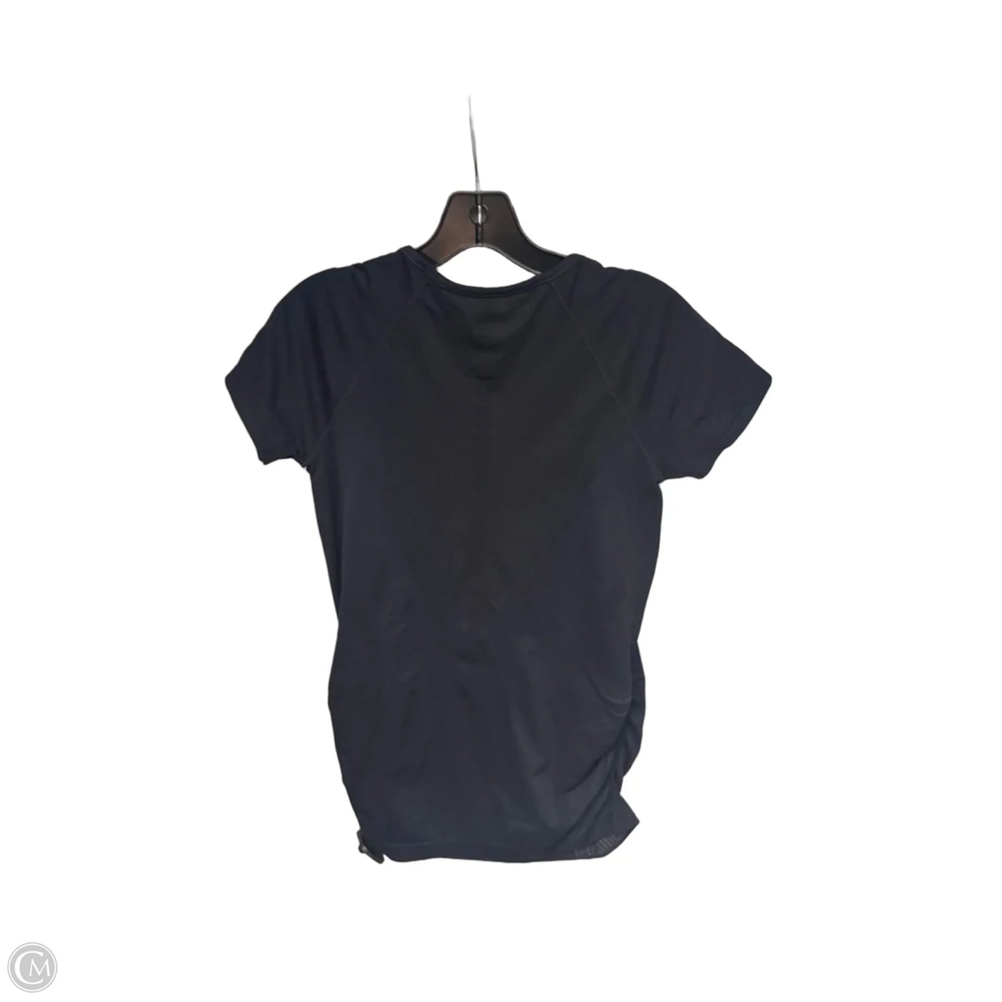 Athletic Top Short Sleeve By Athleta In Black, Size: Xl