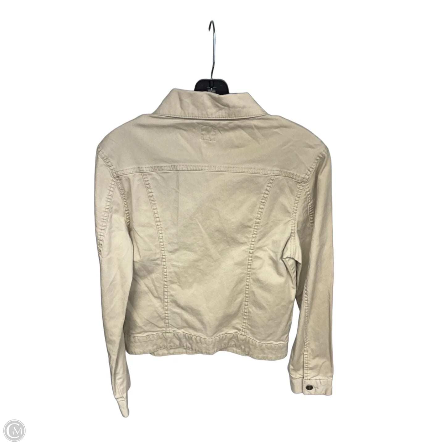 Jacket Denim By Jag In Tan, Size: S