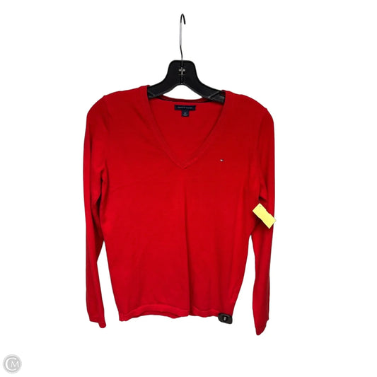 Sweater By Tommy Hilfiger In Red, Size: S
