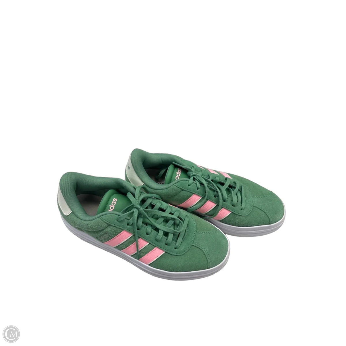 Shoes Athletic By Adidas In Green & Pink, Size: 8.5