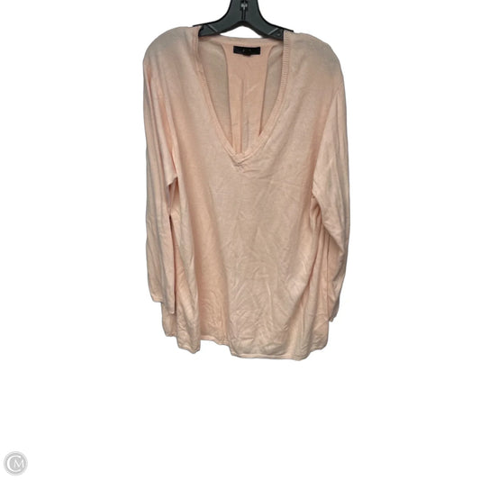 Sweater By Ellos In Peach, Size: 2x