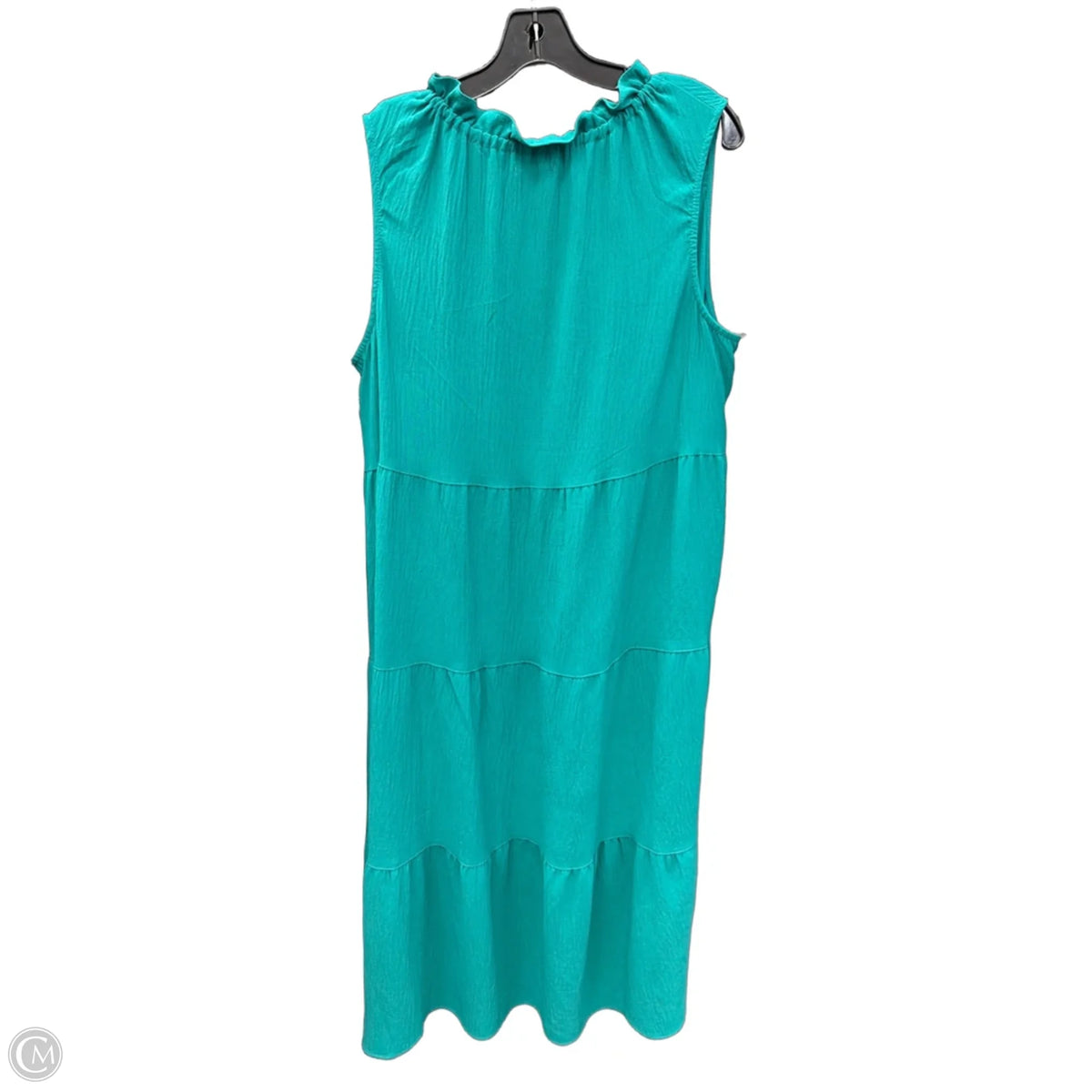 Dress Casual Maxi By Max Studio In Green, Size: 1x