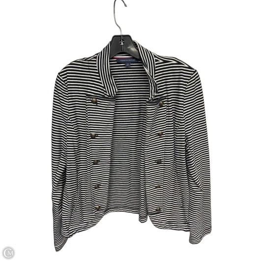 Cardigan By Tommy Hilfiger In Black & White, Size: L