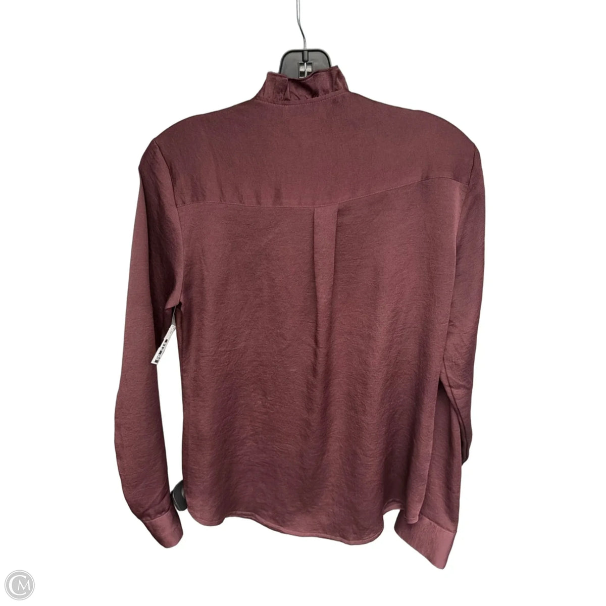 Top Long Sleeve By Express In Brown, Size: Xs