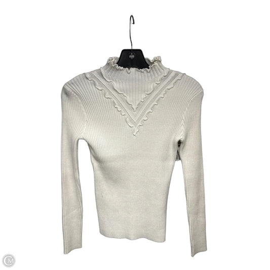 Sweater By Anthropologie In Cream, Size: Xs