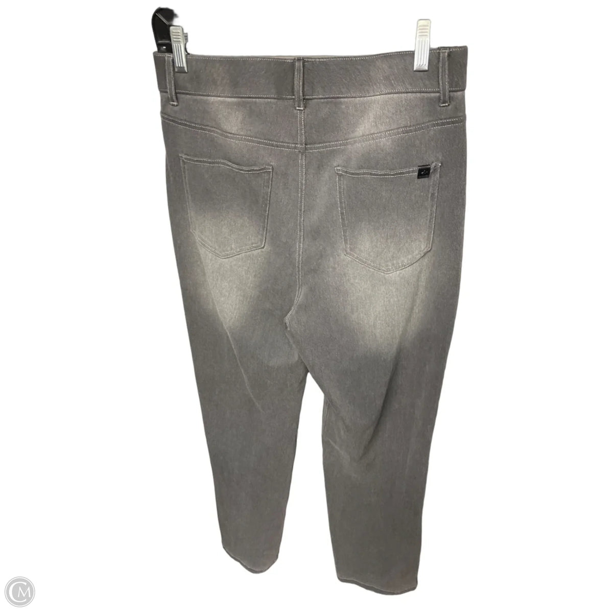Jeans Straight By Halara In Grey Denim, Size: L