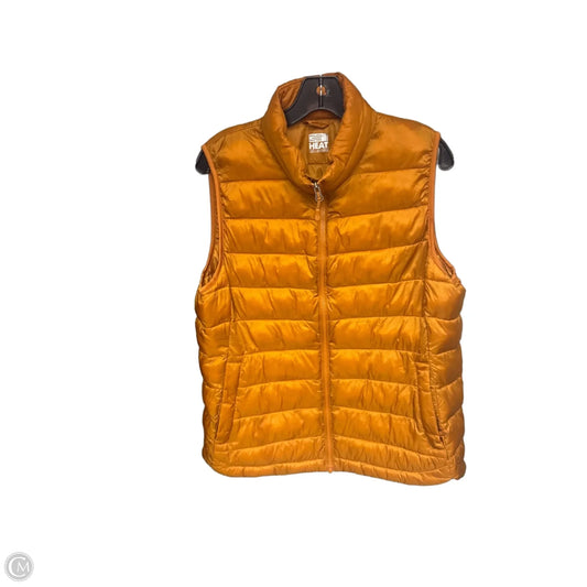 Vest Puffer & Quilted By 32 Degrees In Orange, Size: L