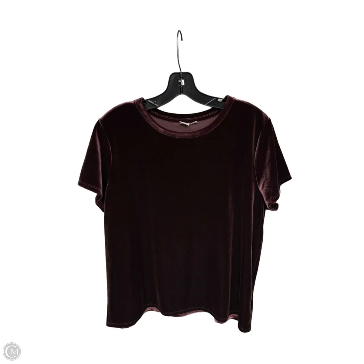 Top Short Sleeve By Gap In Purple, Size: L