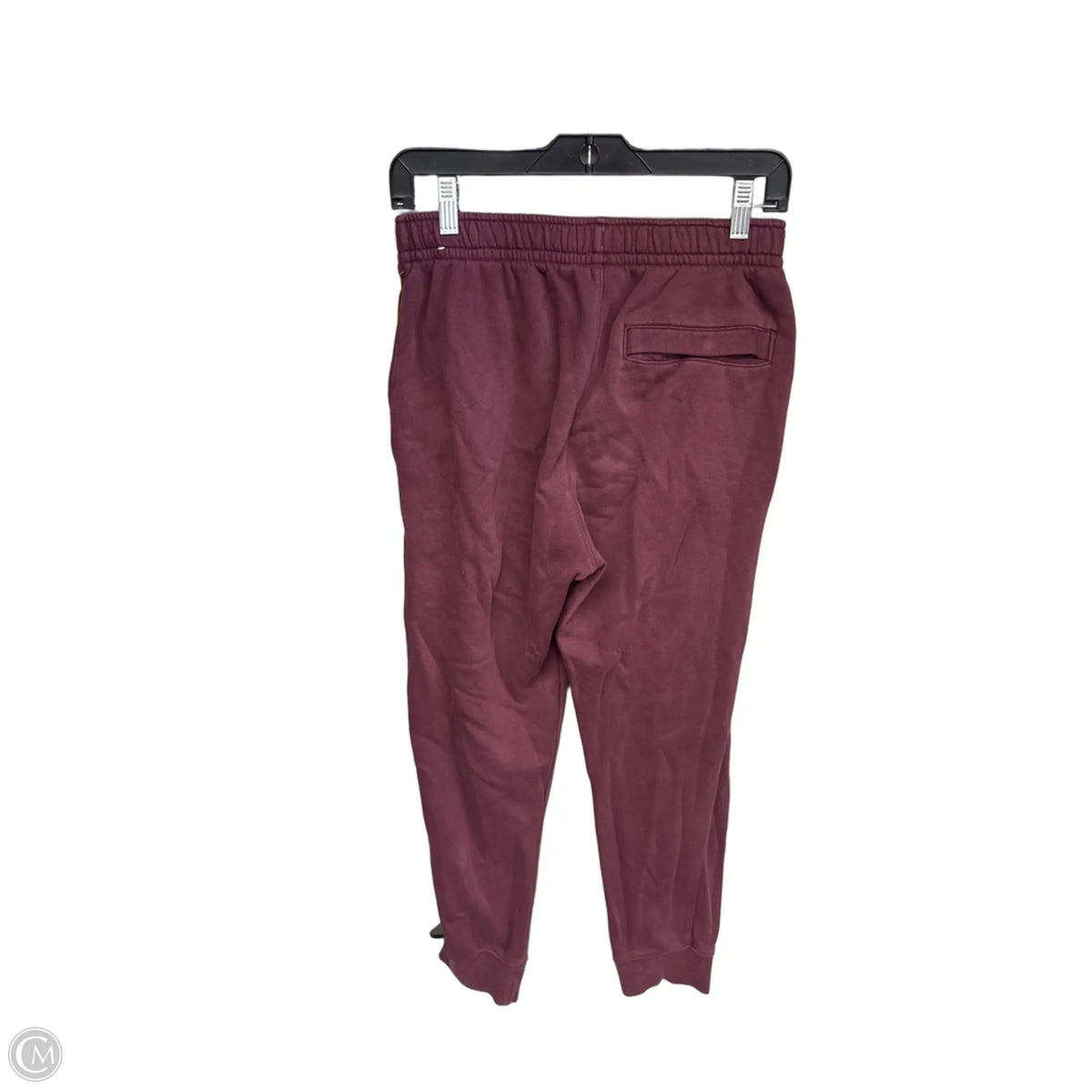 Athletic Pants By Nike In Maroon, Size: S