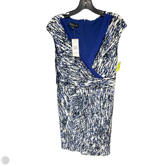 Dress Casual Midi By Jones New York In Blue, Size: 12
