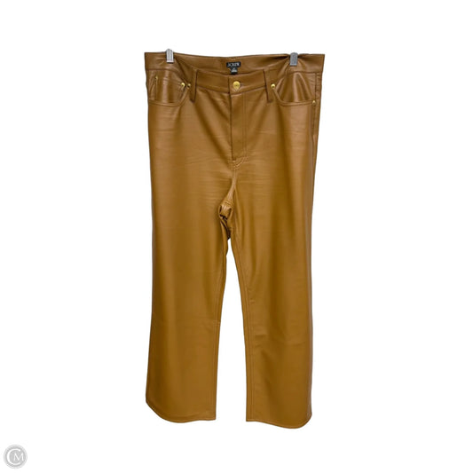 Pants Wide Leg By J. Crew In Brown, Size: 12l