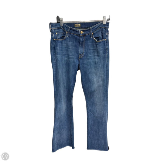 Jeans Designer By Mother In Blue Denim, Size: 12