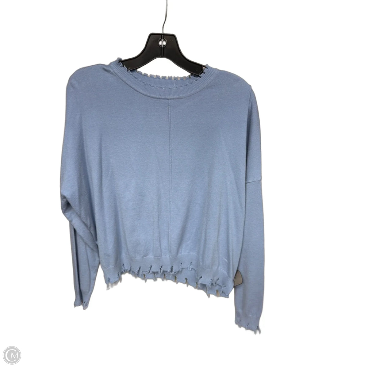 Sweater By Clothes Mentor In Blue, Size: L