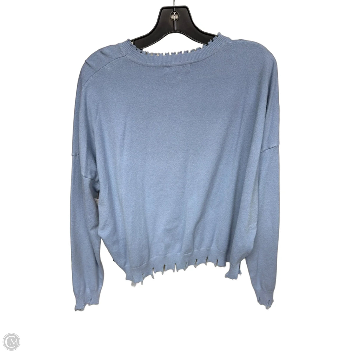 Sweater By Clothes Mentor In Blue, Size: L