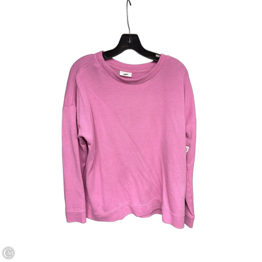 Top Long Sleeve By J. Jill In Pink, Size: L