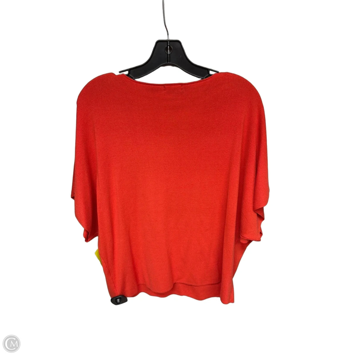 Sweater Short Sleeve By Halogen In Red, Size: Xl