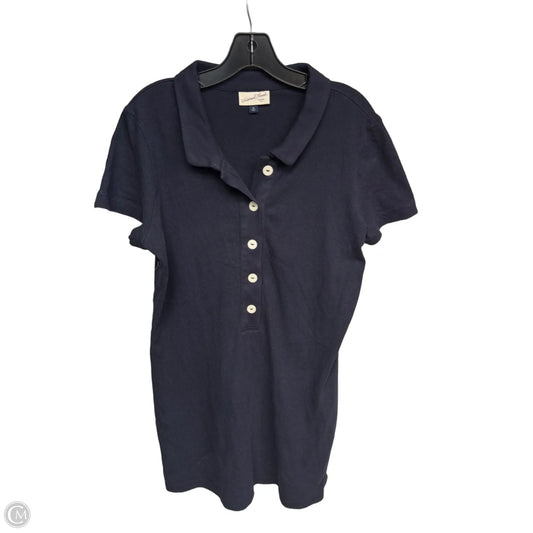 Dress Casual Midi By Evereve In Navy, Size: M