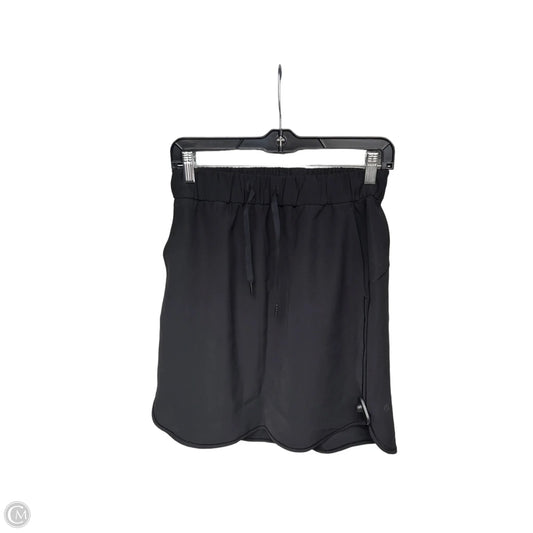 Athletic Skirt By Lululemon In Black, Size: 6