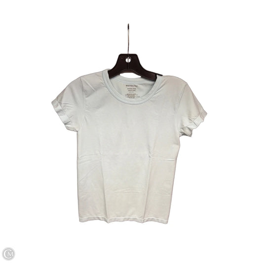 Top Short Sleeve Basic By Worthington In Blue, Size: L