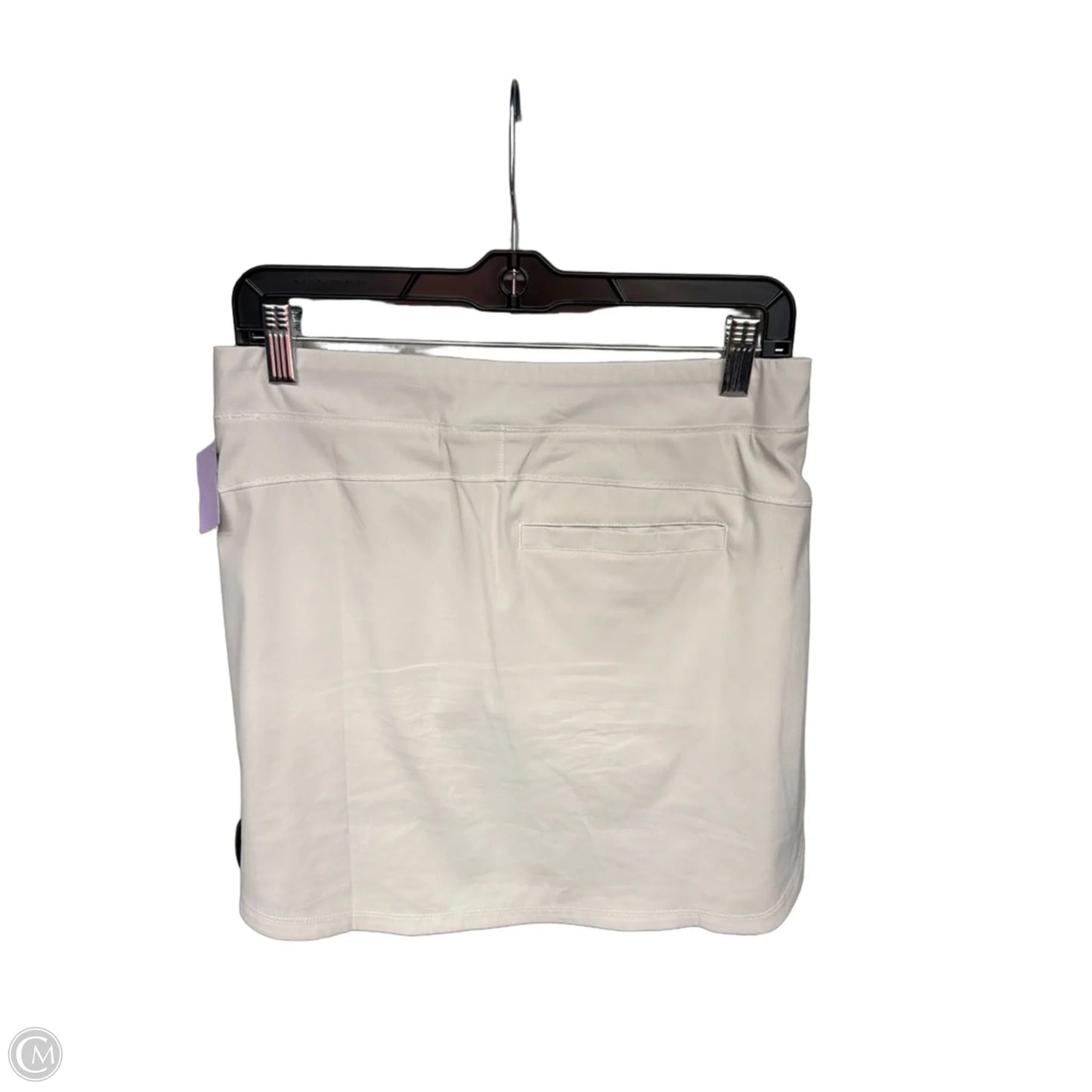 Athletic Skort By Adidas In Cream, Size: 2