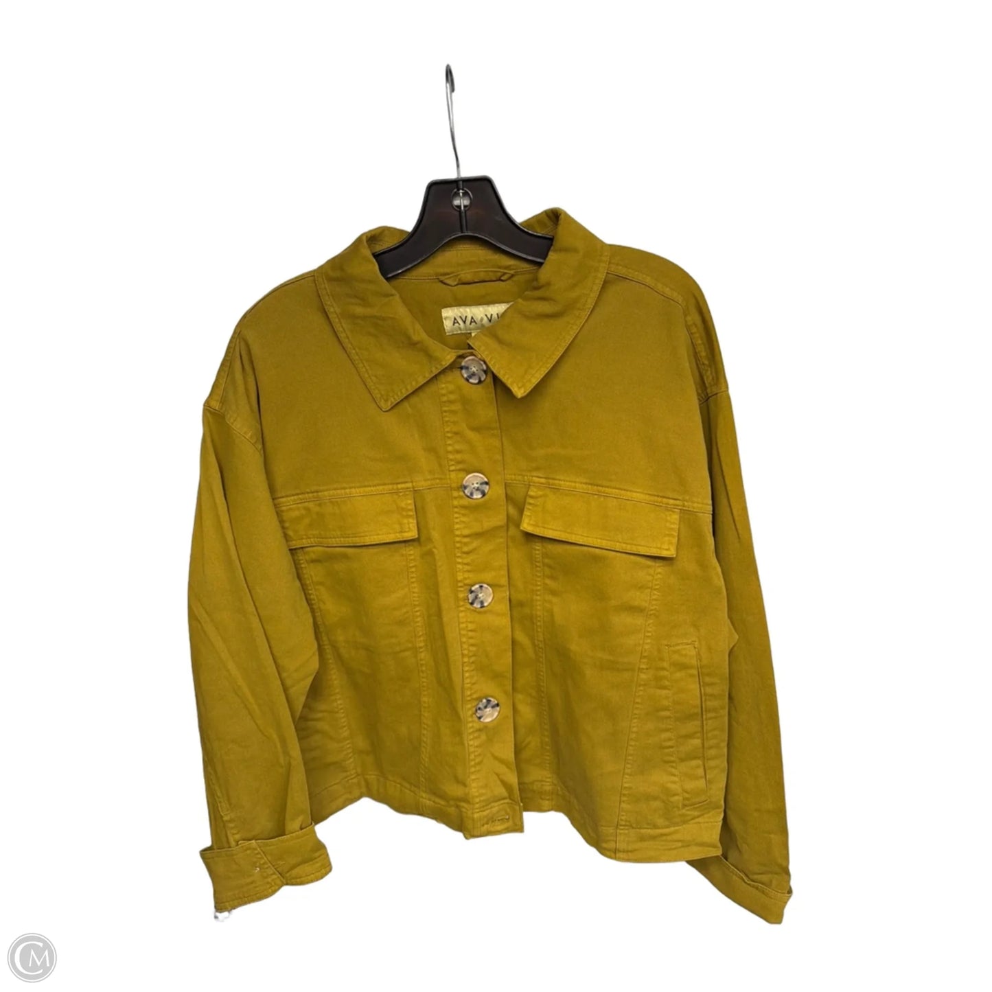 Jacket Other By Ava & Viv In Green, Size: 1x