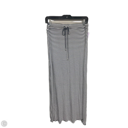 Skirt Maxi By Joules In Blue & White, Size: 6