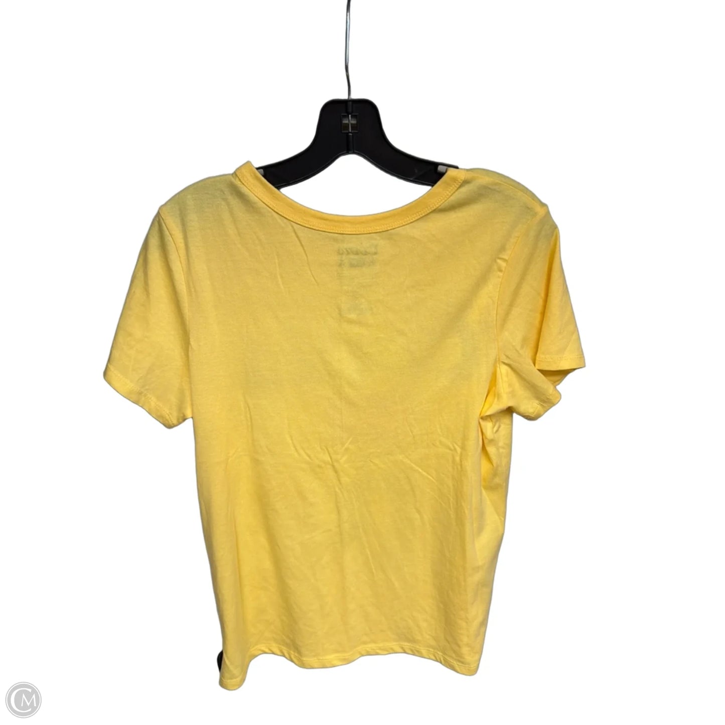 Top Short Sleeve By Clothes Mentor In Yellow, Size: S