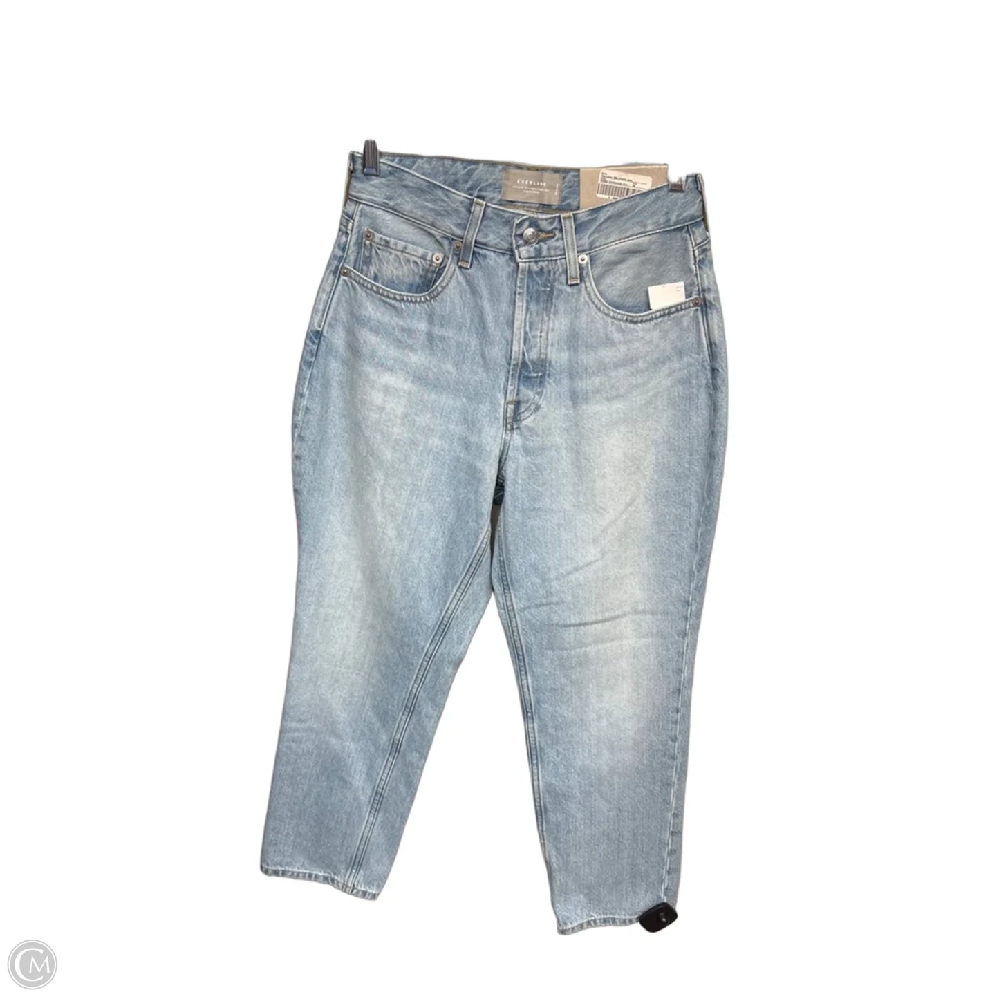 Jeans Straight By Everlane In Blue Denim, Size: 2