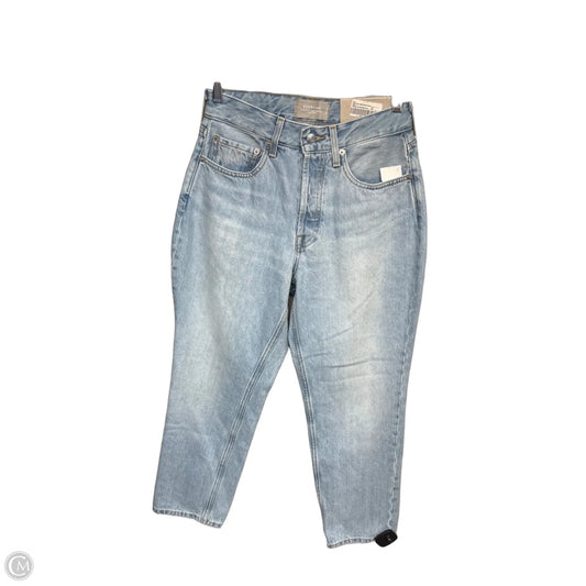 Jeans Straight By Everlane In Blue Denim, Size: 2