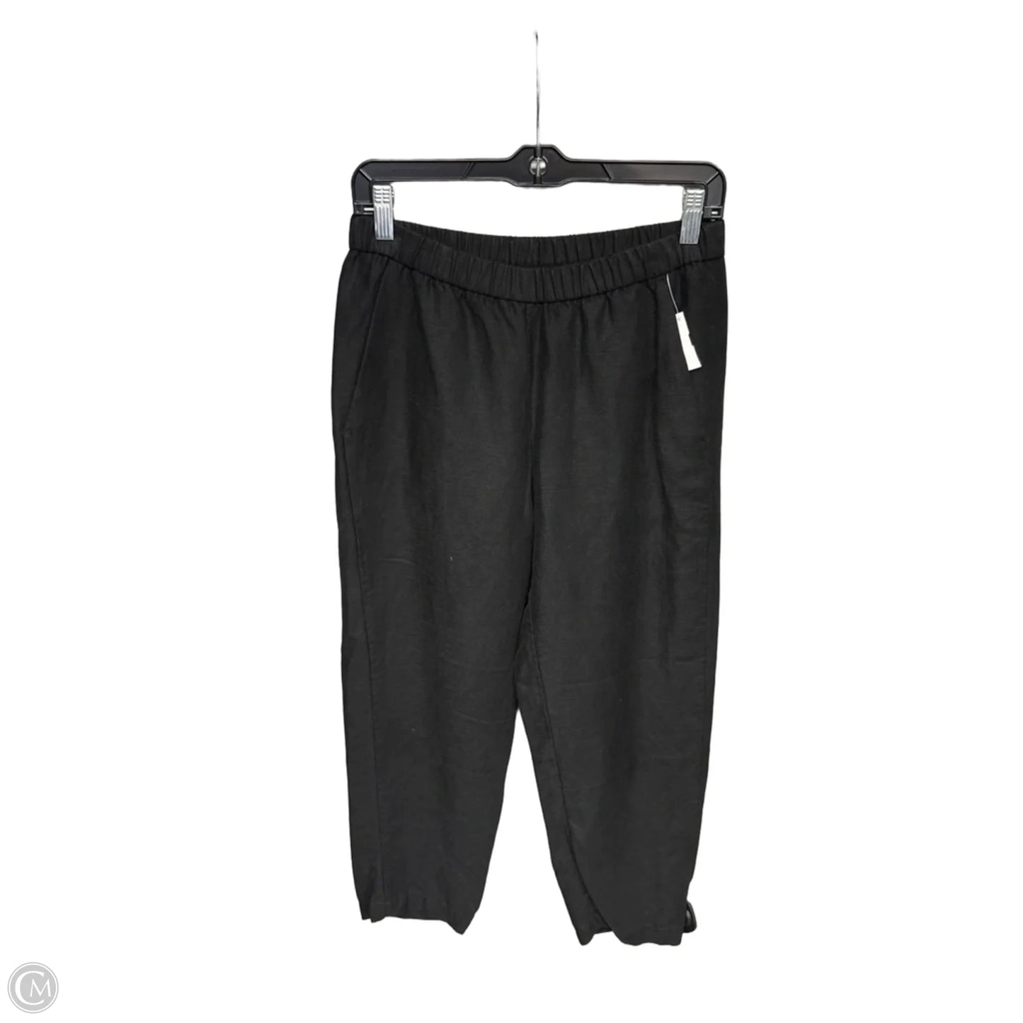 Pants Cropped By Eileen Fisher In Black, Size: Xs