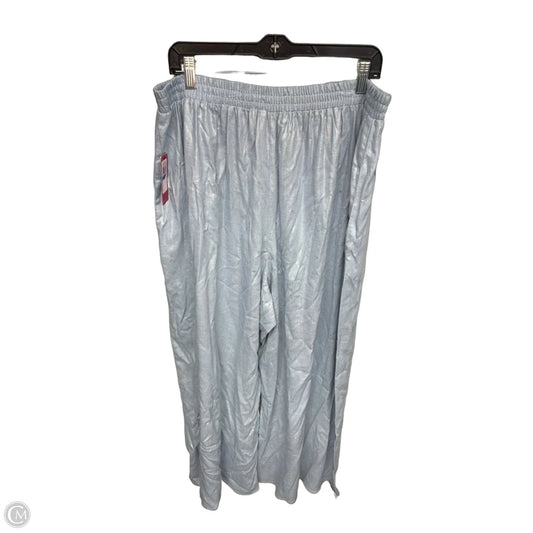Pants Wide Leg By Vince Camuto In Blue, Size: Xl