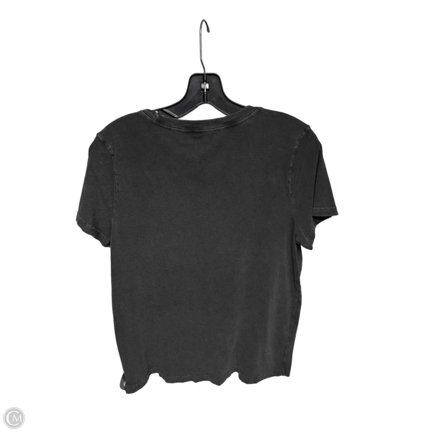 Top Short Sleeve By Lucky Brand In Grey, Size: M
