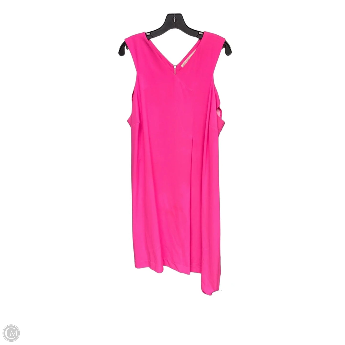 Dress Casual Midi By Rachel Roy In Pink, Size: 2x