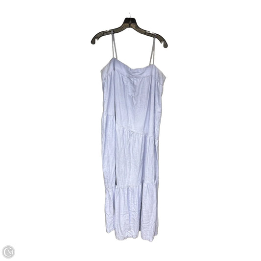 Dress Casual Maxi By Abercrombie And Fitch In Blue, Size: L
