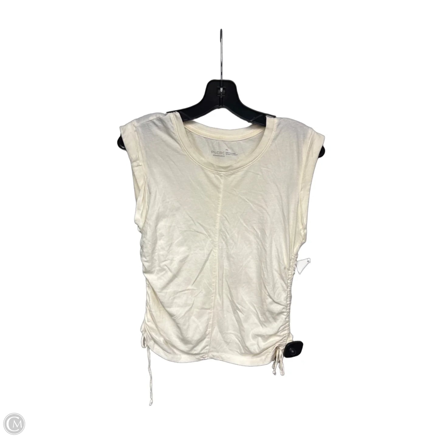 Top Sleeveless By Pilcro In Cream, Size: Xs