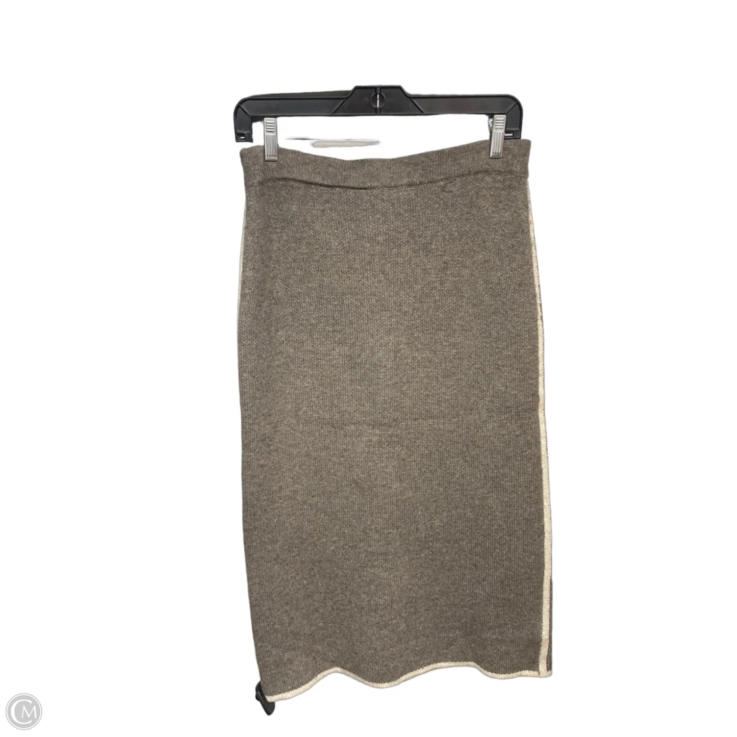 Skirt Midi By Zara In Brown, Size: M