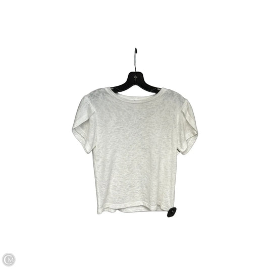 Top Short Sleeve By Lna In White, Size: Xs