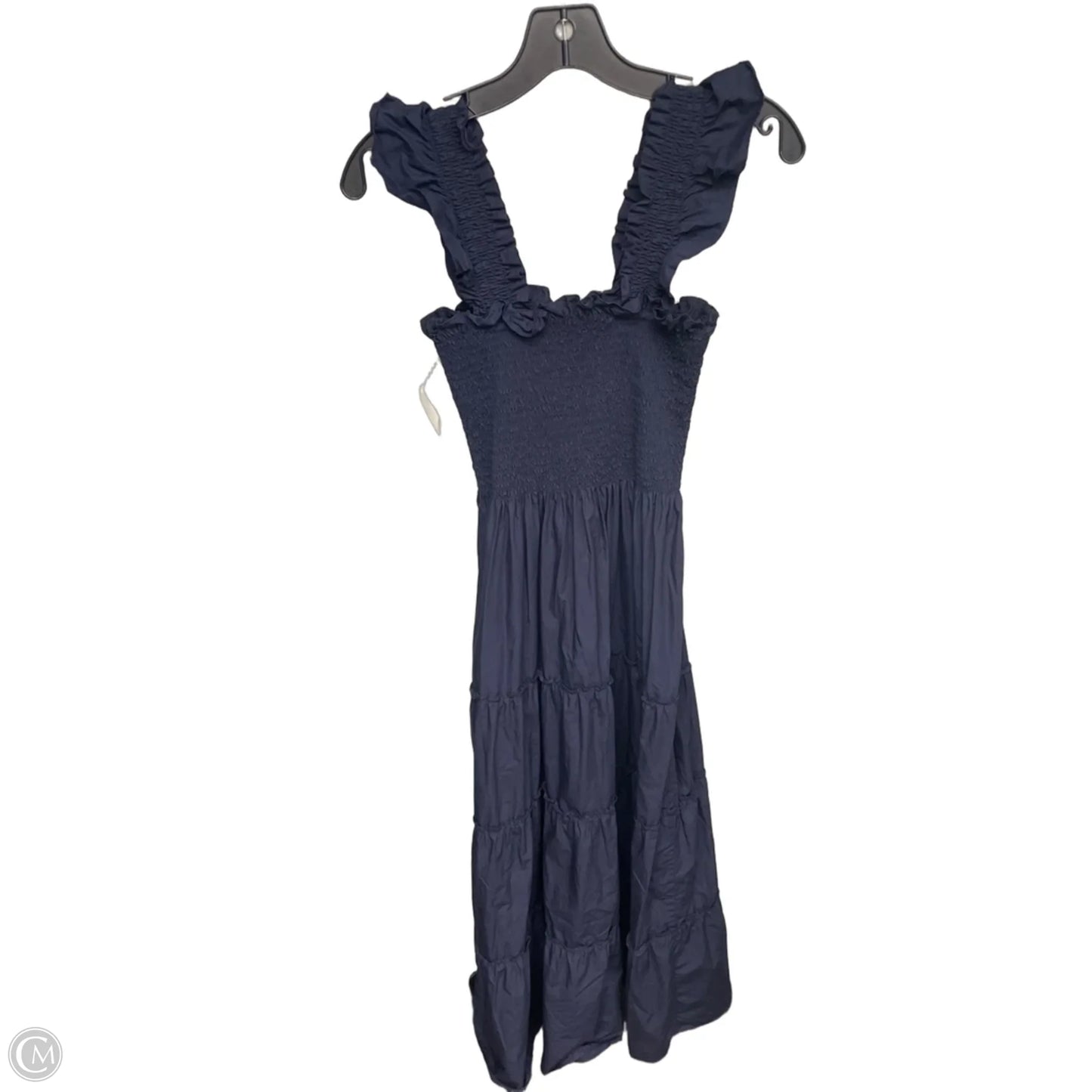 Dress Casual Maxi By Quince In Navy, Size: S