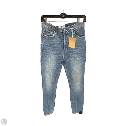 Jeans Designer By Reformation In Blue Denim, Size: 26