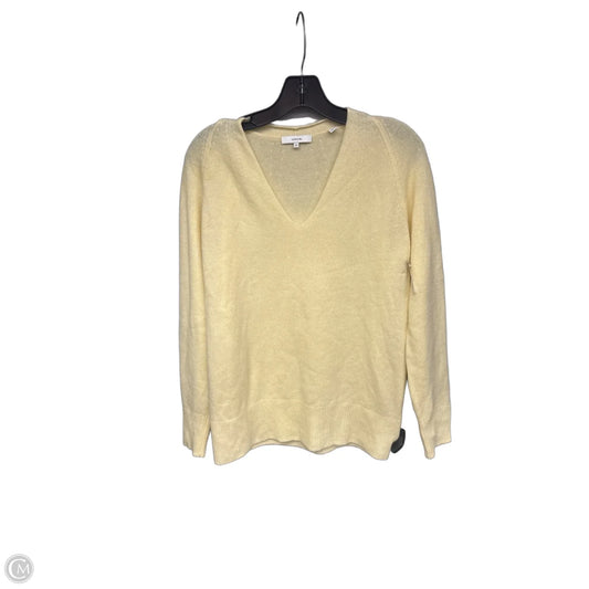 Sweater By Vince In Yellow, Size: Xs