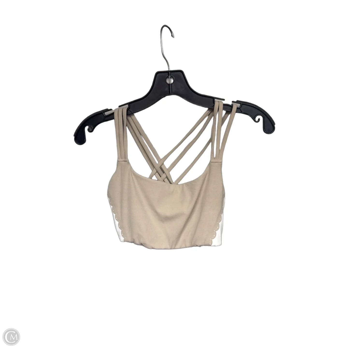 Athletic Bra By Athleta In Cream, Size: S