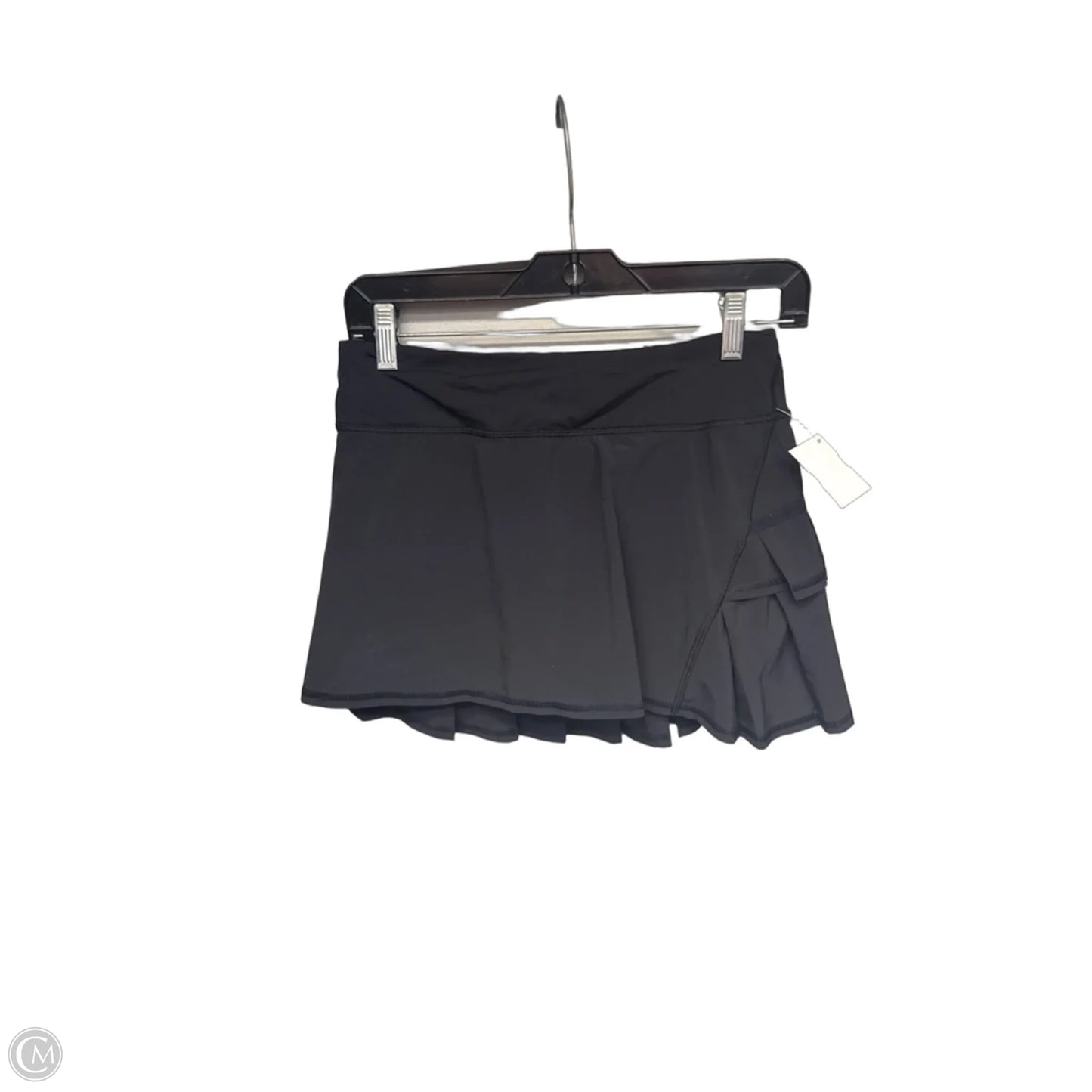 Athletic Skort By Lululemon In Black, Size: 4