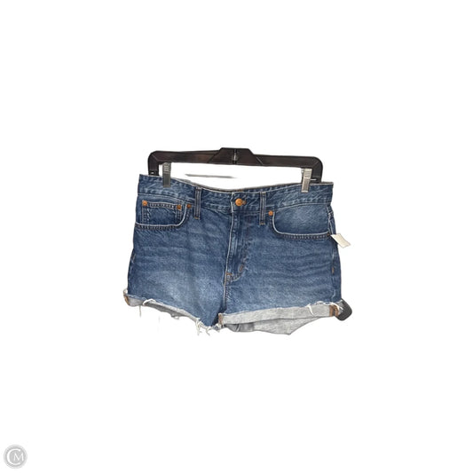 Shorts By Madewell In Blue Denim, Size: 28